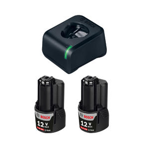 STARTER KIT CARREGADOR BIVOLT GAL 12V-20 + 2 BATERIAS GBA 2,0 AH