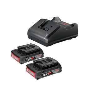 STARTER KIT CARREGADOR BIVOLT GAL 18V-20 + 2x BATERIAS GBA 2,0 Ah